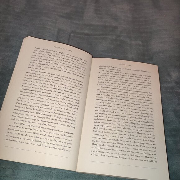 Book Gaudy Night Golden Age Mystery Dorothy L Sayers Sleuth Oxford British 1920s - Picture 9 of 10